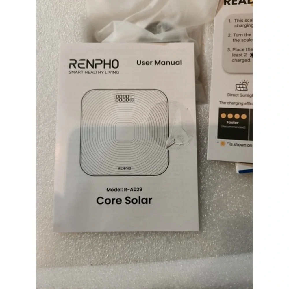 Renpho opened box